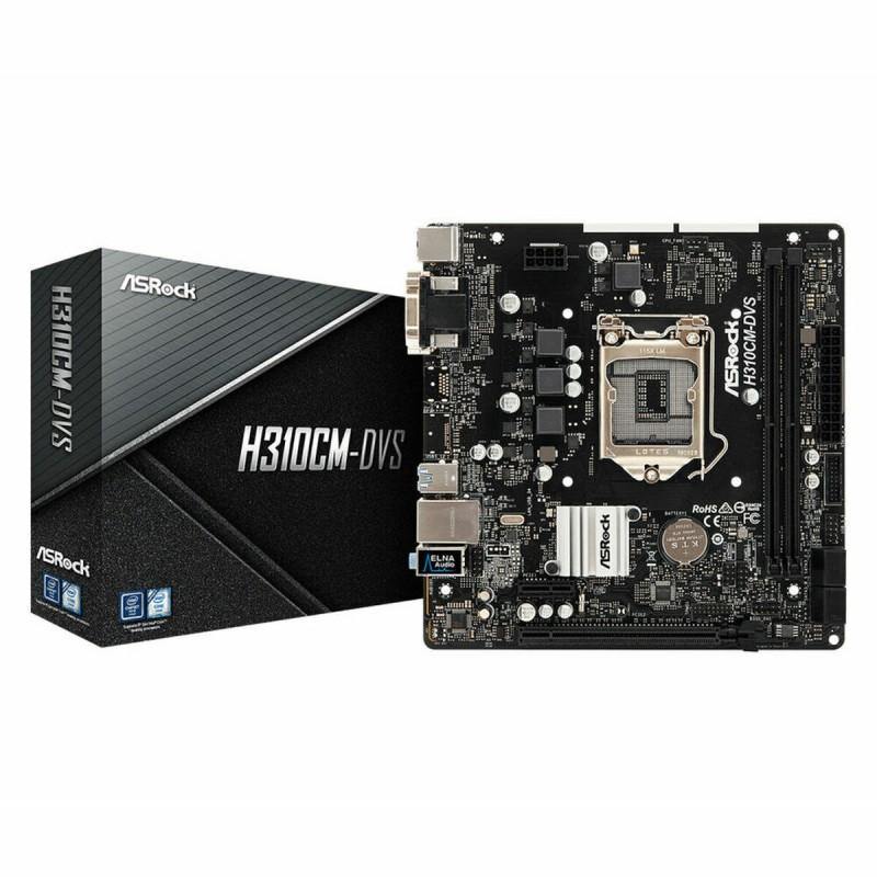 Placa Base ASRock H310CM-DVS Intel H310 LGA 1151