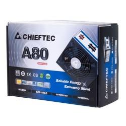 Fuente de Alimentación Chieftec CTG-650C 650 W 130 W RoHS CE 80 PLUS FCC Modular ATX