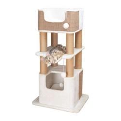 Rascador para Gatos Trixie Lucano Árbol Sisal Blanco (110 cm)