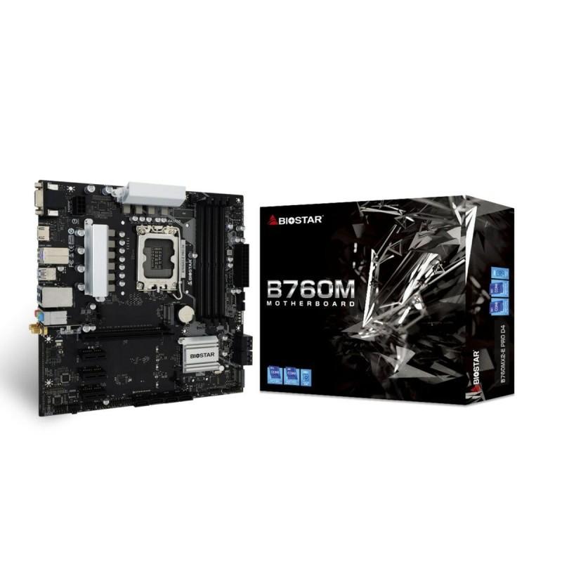 Placa Base Biostar B760MX2-E PRO D4 Intel B760 LGA 1700