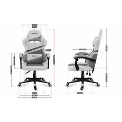 Silla Gaming Huzaro HZ-Force 4.4 White Mesh Blanco