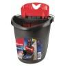 Cubo de Fregar Vileda Ultramax Negro Rojo Plástico 10 L 38 x 38 x 38 cm