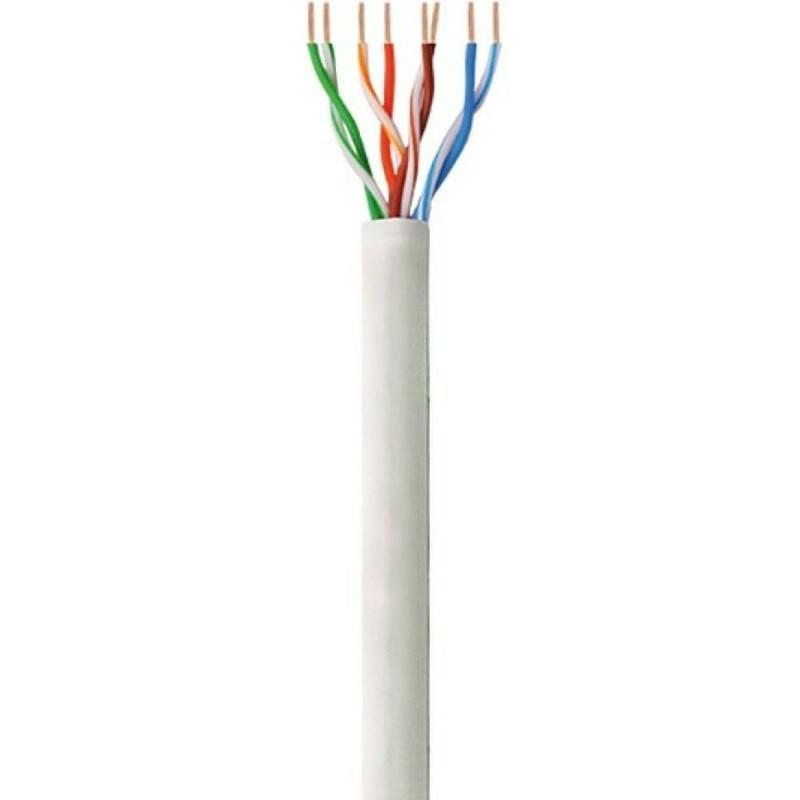 Cable de Red Rígido UTP Categoría 5e Techly ITP8-FLU-0305 Gris 305 m