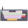 Teclado mecánico Tracer TRAKLA47279 Blanco Multicolor QWERTY