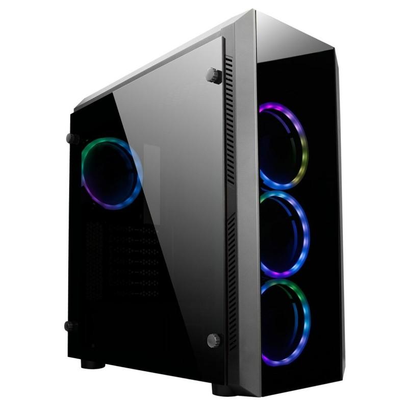 Caja Semitorre Micro ATX Chieftec Scorpion II Negro Multicolor