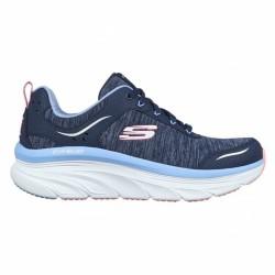 Zapatillas Deportivas Mujer Skechers D'Lux Walker Cool Azul marino