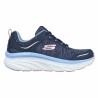 Zapatillas Deportivas Mujer Skechers D'Lux Walker Cool Azul marino