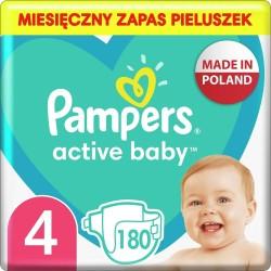 Pañales Desechables Pampers Active Baby 4