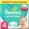 Pañales Desechables Pampers Active Baby 4