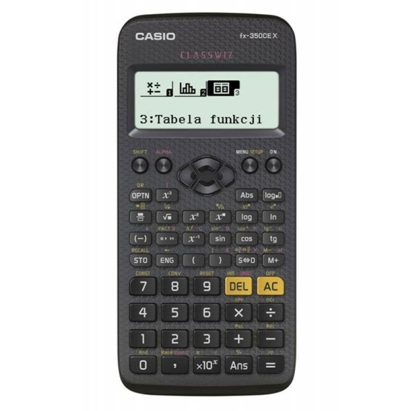 Calculadora Científica Casio FX-350CEX Negro