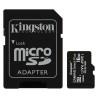 Tarjeta de Memoria Micro SD con Adaptador Kingston SDCS2 100 MB/s exFAT