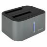 Dock Station Dual TooQ TQDS-805G 2.5"-3.5" HDD/SSD SATA USB 3.0