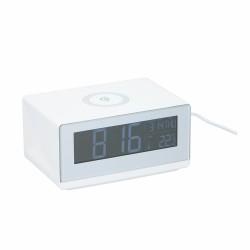 Reloj Despertador con Cargador Inalámbrico Grundig Blanco