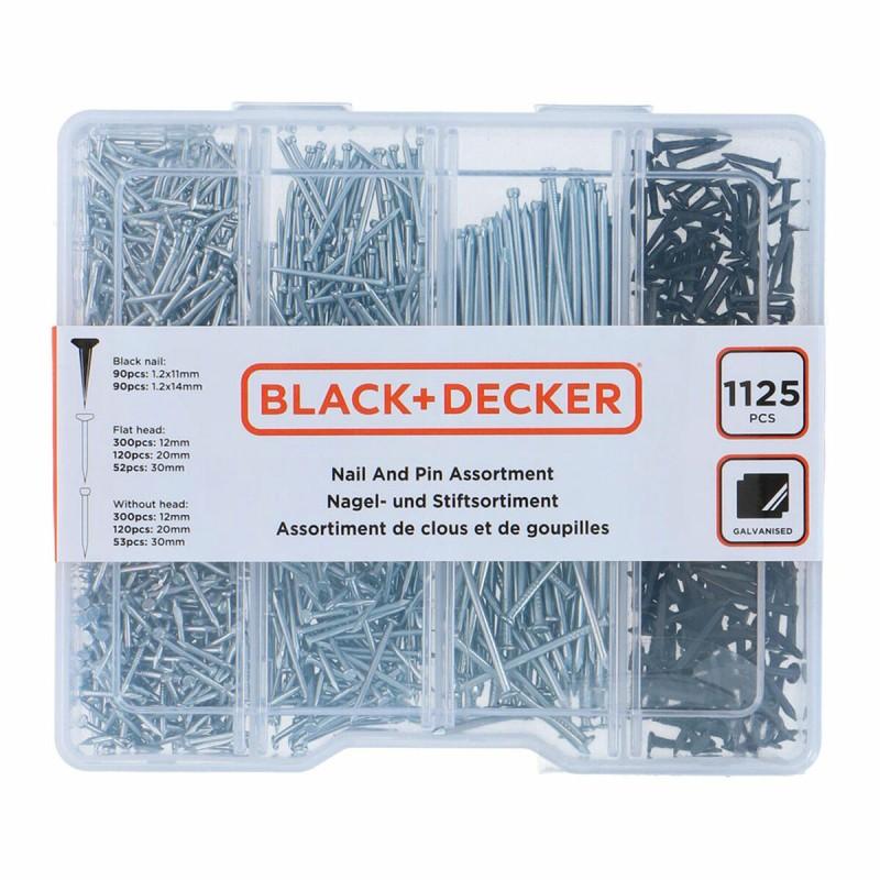 Clavos Black & Decker 1125 Piezas