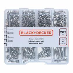 Kit de tornillos Black & Decker Torx 265 Piezas