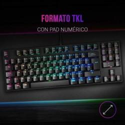 Teclado Gaming Mars Gaming MKREVO PRO LED RGB