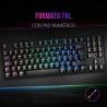 Teclado Gaming Mars Gaming MKREVO PRO LED RGB