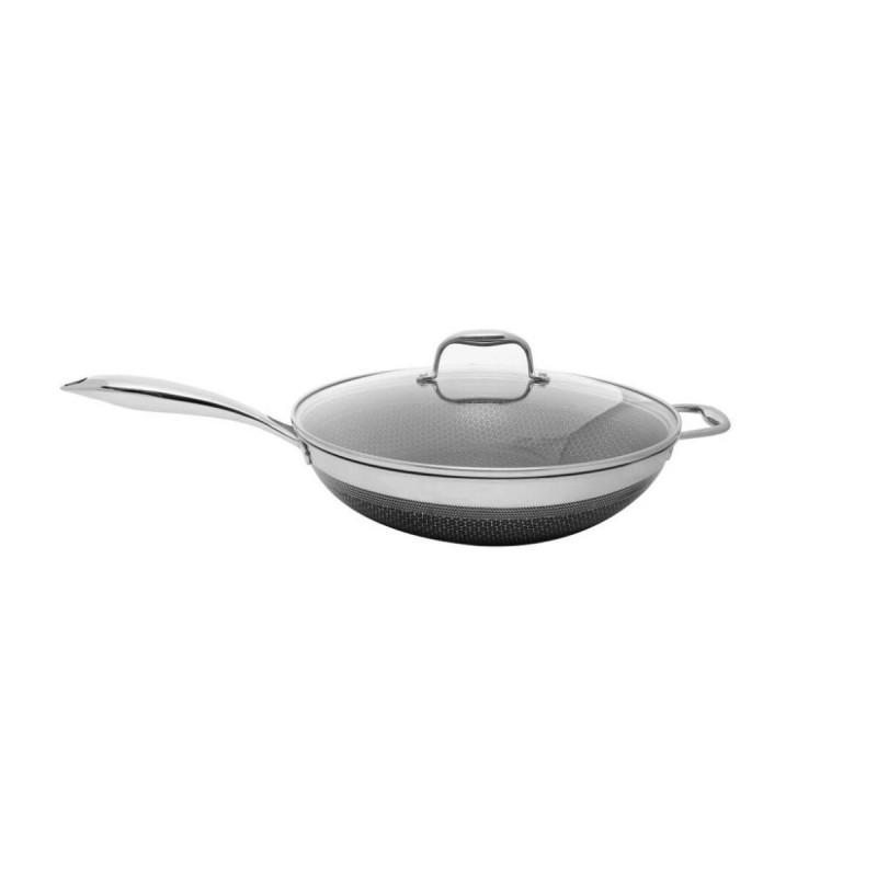 Sartén Kohersen 71111 Negro Plateado Acero Inoxidable Aluminio Ø 32 cm