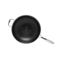 Sartén Kohersen 71111 Negro Plateado Acero Inoxidable Aluminio Ø 32 cm