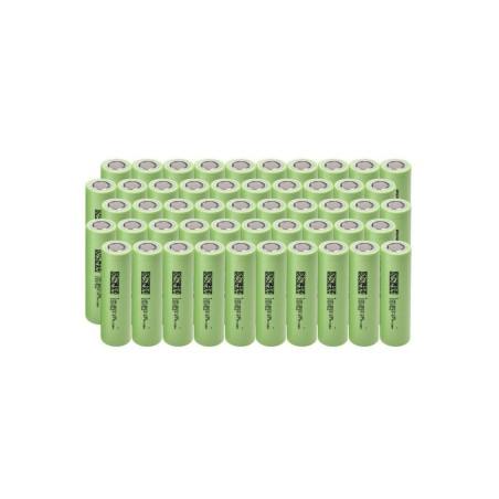 Pilas Recargables Green Cell 50GC18650NMC29 2900 mAh 3,7 V 18650 (50 Unidades)