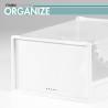 Caja apilable para zapatos Max Home Blanco 12 Unidades Polipropileno ABS 23 x 14,5 x 33,5 cm