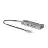 Hub USB-C Startech 10G2A1C25EPD-USB-HUB Gris