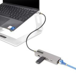 Hub USB-C Startech 10G2A1C25EPD-USB-HUB Gris