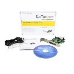 Tarjeta PCI Startech PEX1394B3           