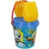 Set de Juguetes de Playa Mickey Mouse Ø 18 cm (16 Unidades)