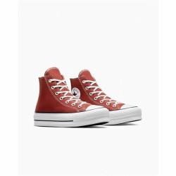 Zapatillas Casual Mujer Converse Chuck Taylor All Star Lift Hi Marrón