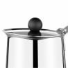 Cafetera Italiana Monix M630004 Acero Plata 4 Tazas