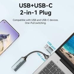 Adaptador USB-C a HDMI Vention ACWHA 10 cm