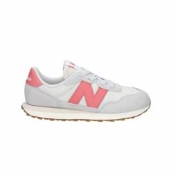 Zapatillas Deportivas Infantiles New Balance 237 Bungee Blanco