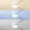 Ventilador de Techo con Luz LED y 3 Aspas ABS Flaled InnovaGoods Blanco 36 W 52" Ø132 cm