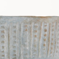 Macetero Gris Cemento 25,5 x 25,5 x 11 cm