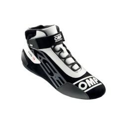 Botines Racing OMP KS-3 Negro/Blanco 46