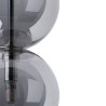 Lámpara de Techo Plateado Cristal Hierro 28 W 220-240 V Ø 15 cm 15 x 15 x 120 cm
