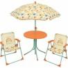 Conjunto de Mesa con Sillas Fun House Fruity's Ø 46 cm Infantil