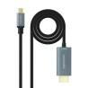 Cable USB-C a HDMI NANOCABLE 10.15.5162 1,8 m Negro 8K Ultra HD