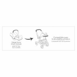 Carrito para Muñecas Smoby Maxi-Cosi Twin 64 cm