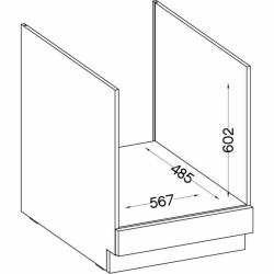 Mueble para horno Gris