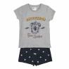 Pijama Infantil Harry Potter Gris