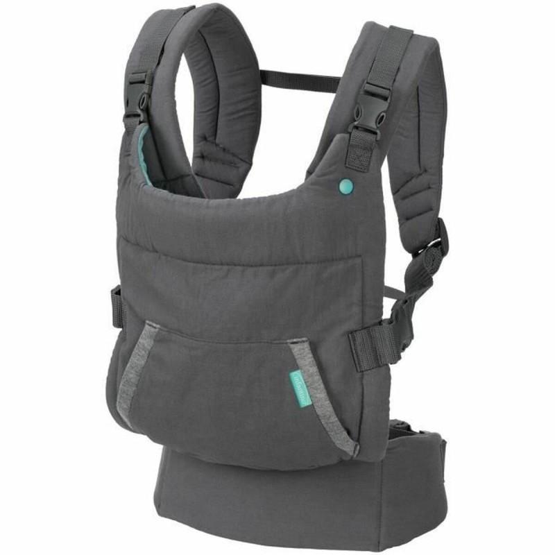 Mochila Portabebé Infantino Cuddle Up Bear Gris + 0 Años + 0 Meses