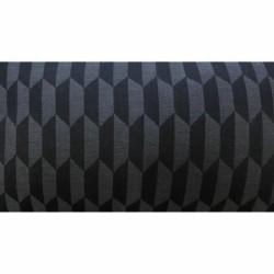 Tumbona Jardin Prive Negro Geométrico 132 x 55 x 35 cm Madera de haya