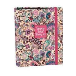 Carpeta de anillas SENFORT Ringbook Paisley 1 unidad Multicolor A4