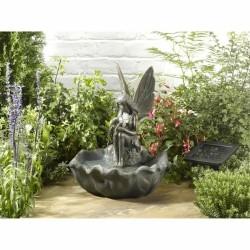 Fuente de Jardín Super Smart Poliresina Hada 45 x 34,5 x 37 cm