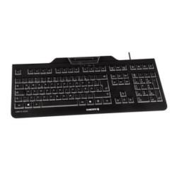 Teclado con Lector Cherry JK-A0100ES-2 Qwerty Español Negro