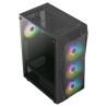 Caja Semitorre ATX Aerocool Falcon-A-BK-V1 Negro