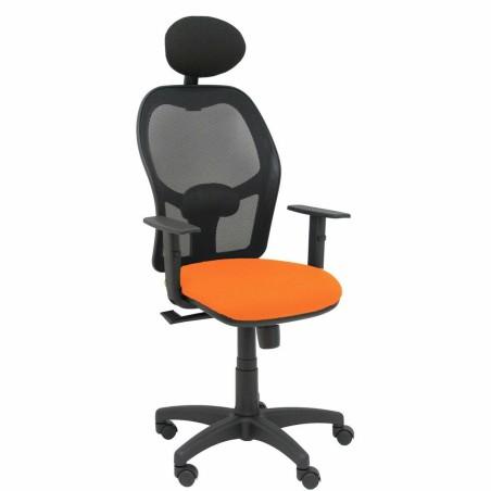 Silla de Oficina con Cabecero P&C B10CRNC Naranja