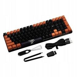 Teclado Mad Catz S.T.R.I.K.E. 11 Negro Rojo